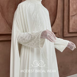 MODEST BRIDAL - DRESS AND CAPE SARAH
