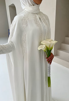 Modest Bridal Cape Ameera