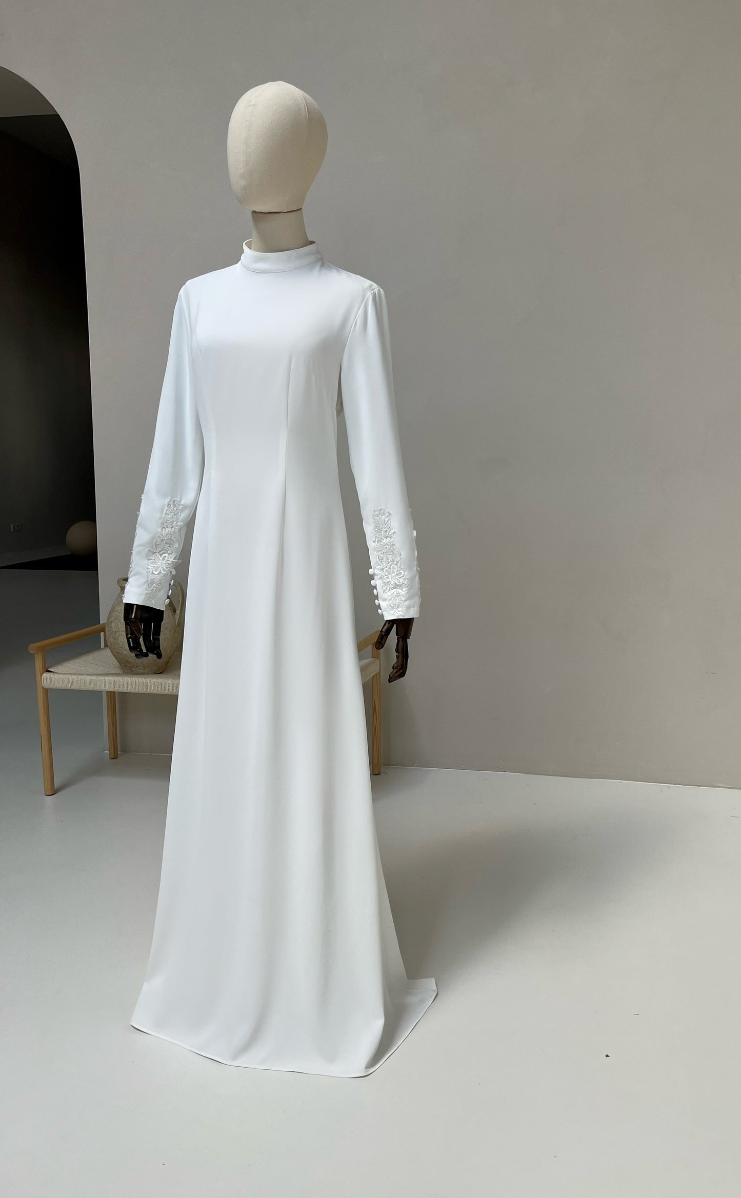 MODEST BRIDAL - DRESS AND CAPE AMEERA