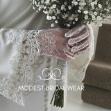 BRIDAL GLOVES WARDA